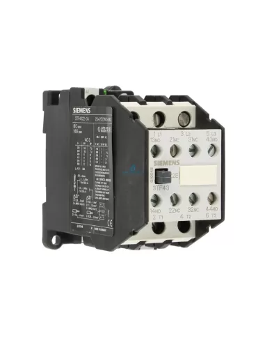 Contactor Siemens 3tf43220al2 11kw 230v ac 2l 2r